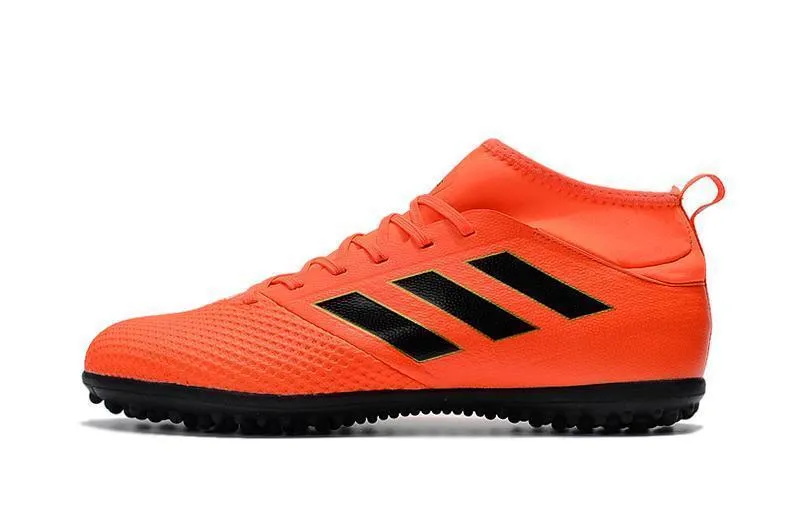 Adidas ACE TF Super Soccer Cleats Shoes Orange Black