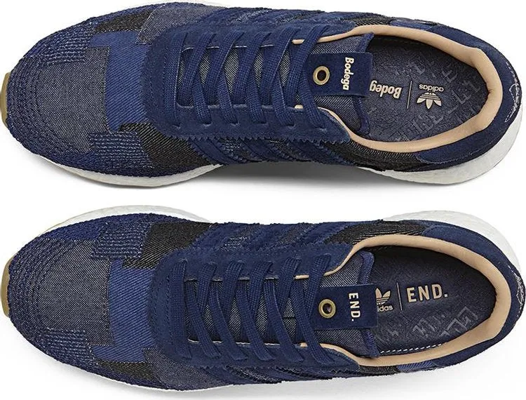 Adidas END sneakers. x Bodega x Iniki Runner 'END. x Bodega', blue