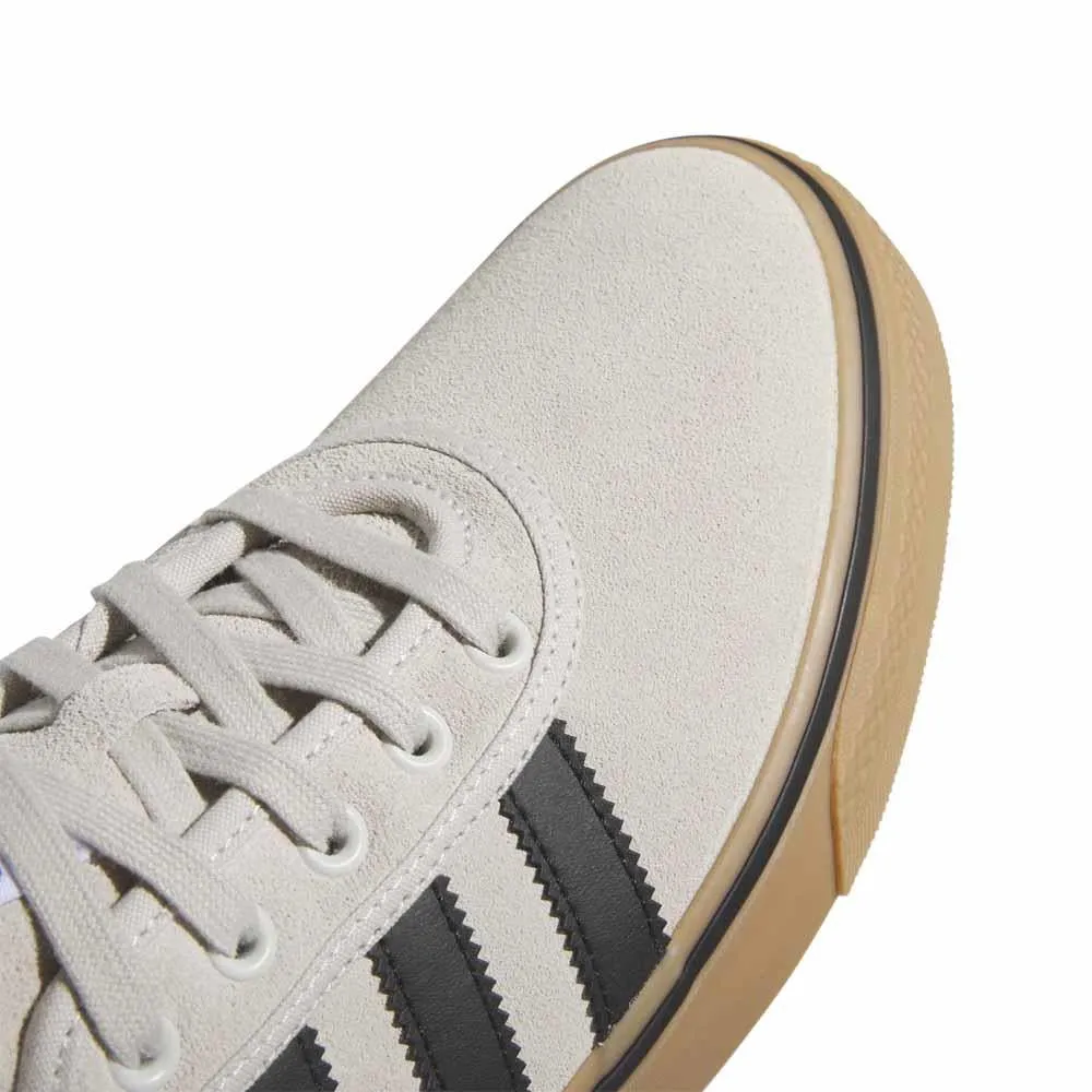 Adidas Skateboarding Adi Ease Crystal White Black Gum Skate Shoes