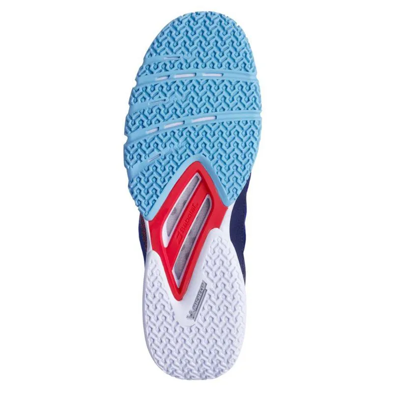 Babolat Juan Lebron Jet Premura 2 APT Approved Red Blue Padel Shoes