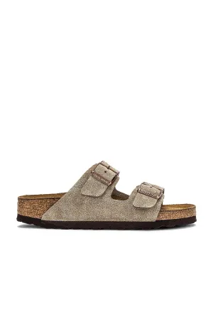 BIRKENSTOCK Arizona Soft Footbed Sandals, Taupe