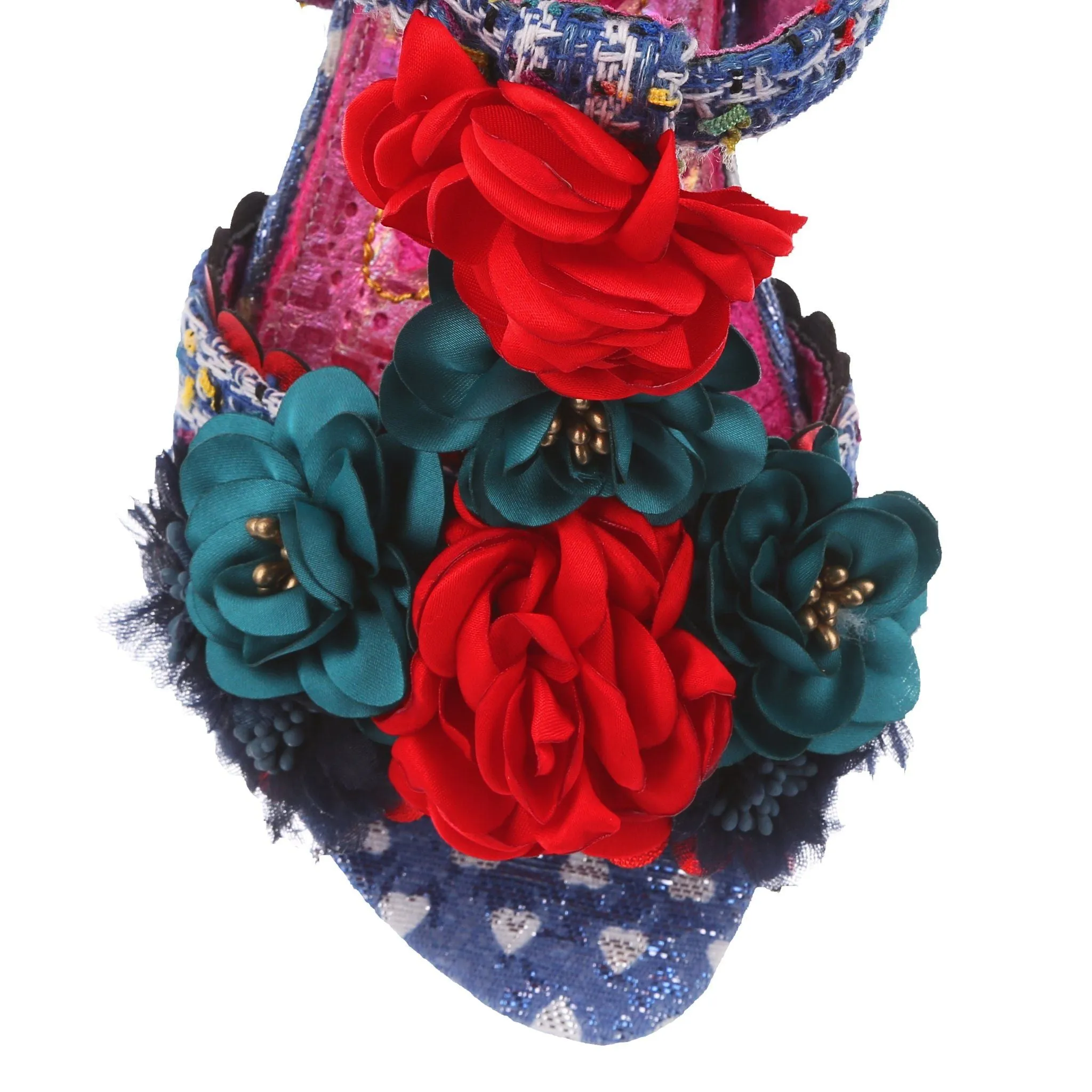 Blossoming Beauty in Blue by Irregular Choice