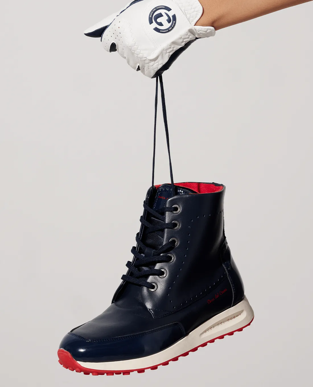 DUCA DEL COSMA Lorenza Waterproof Golf Boot Navy