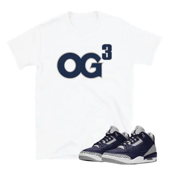 Jordan 3 Georgetown Shirt