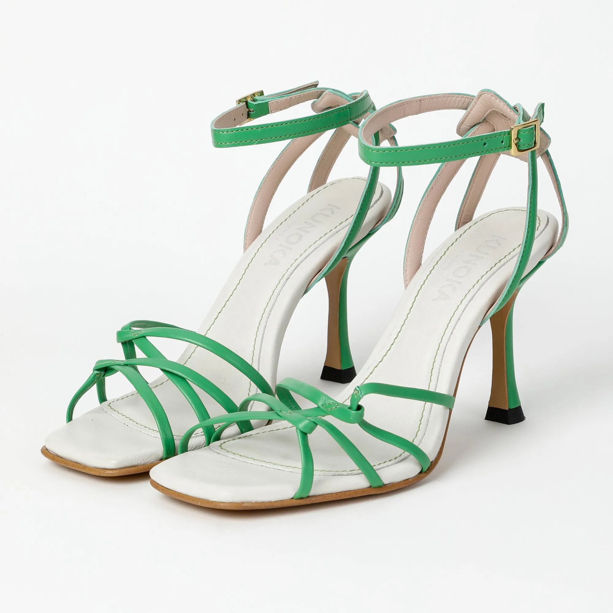 KARASSA high heel sandal - Grasshopper