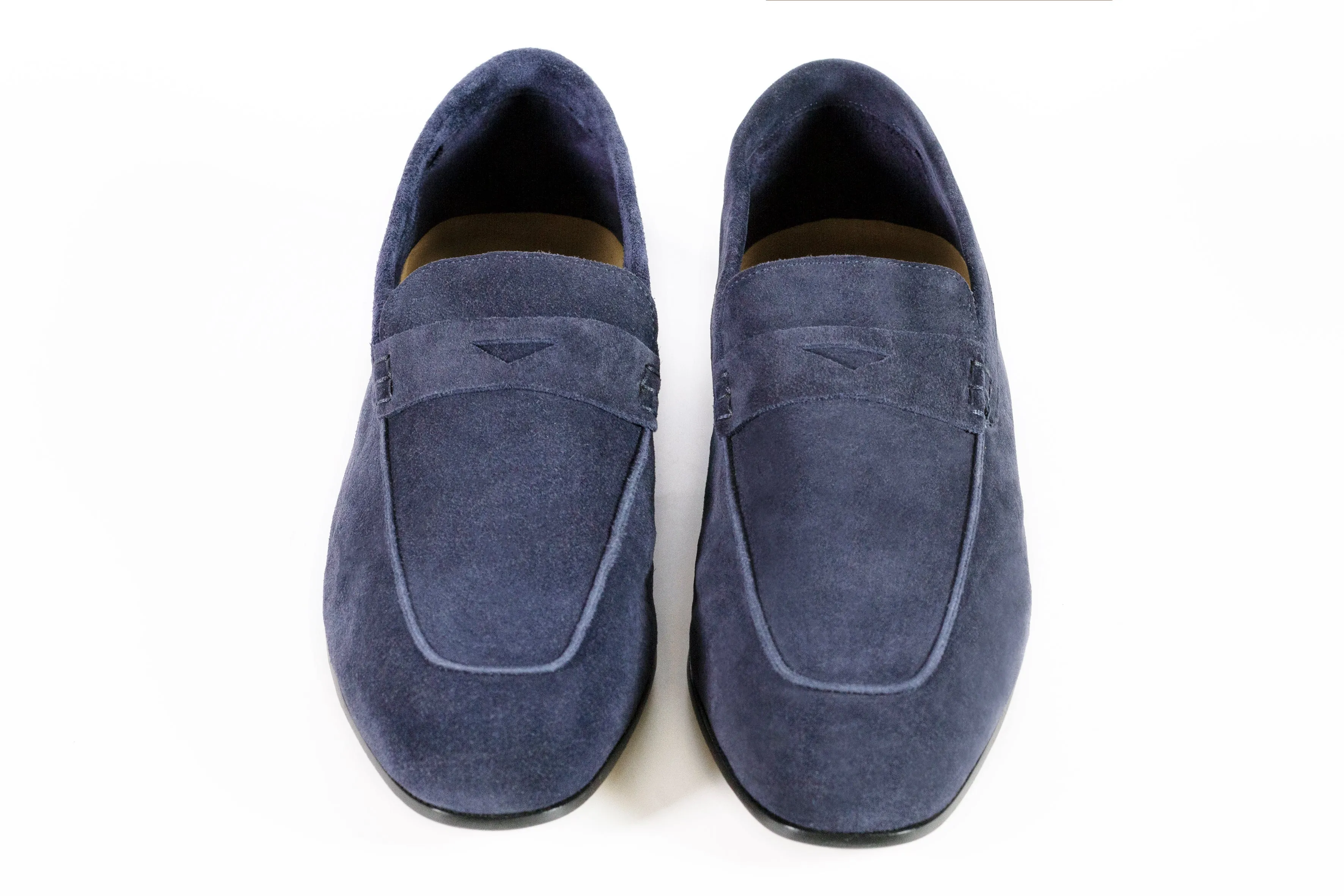 LOAFER UNLINED WITH PENNY STRAP SUEDE LEATHER