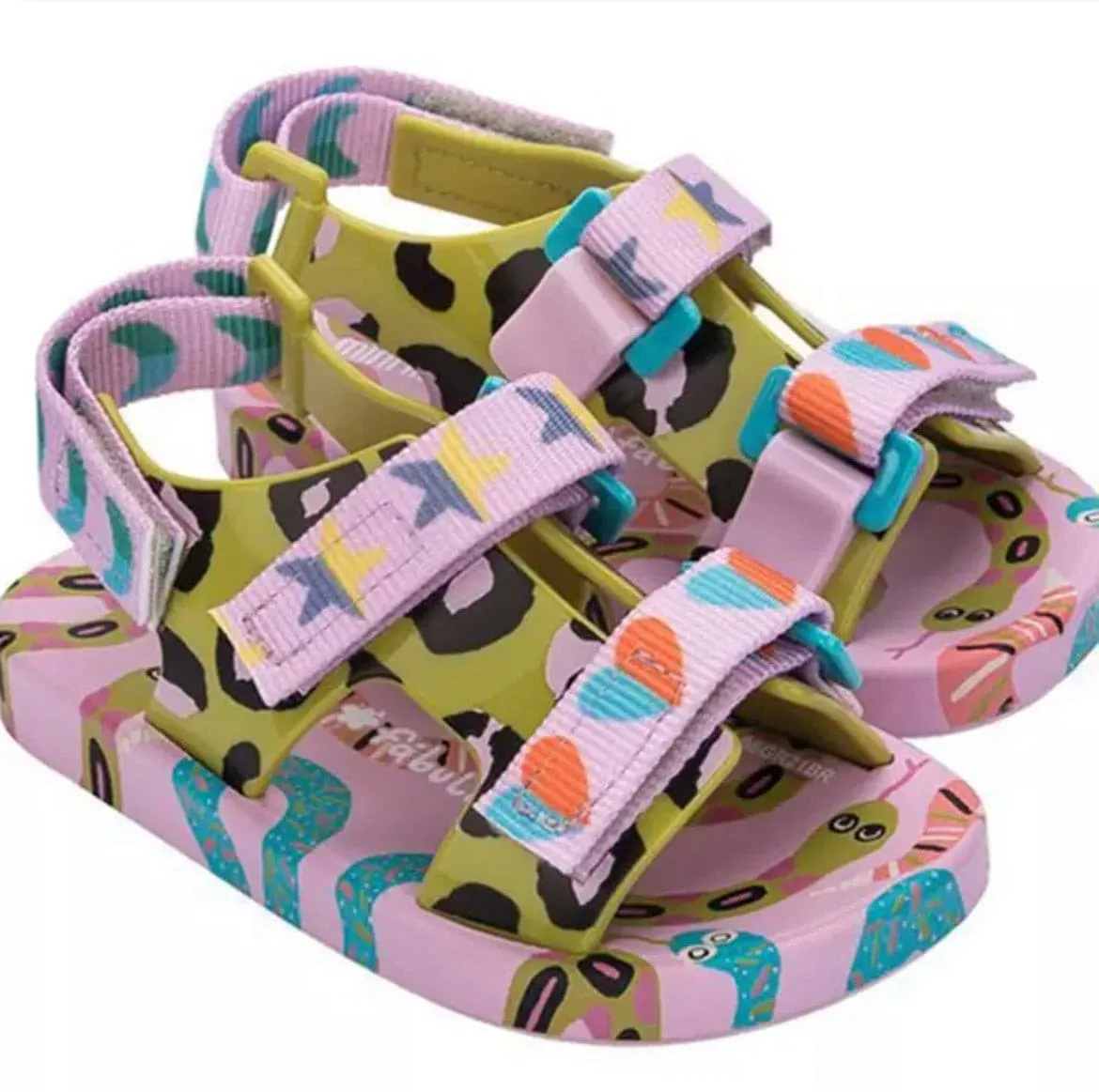 Melissa Looks - Candy Velcro & Jelly Sandal