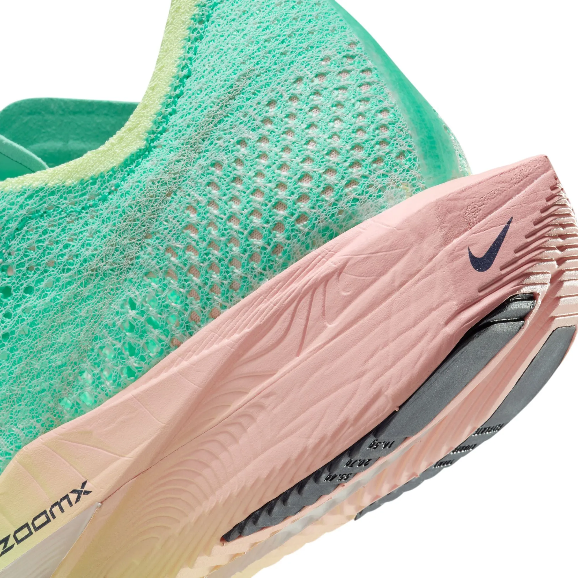 Nike Women's Vaporfly 3 Running Shoes Mint Foam / Sunset Tint / Barely Volt / Sail