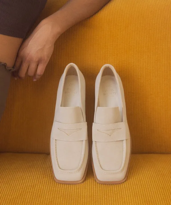 OASIS SOCIETY June - Square Toe Penny Loafers - Online Exclusive