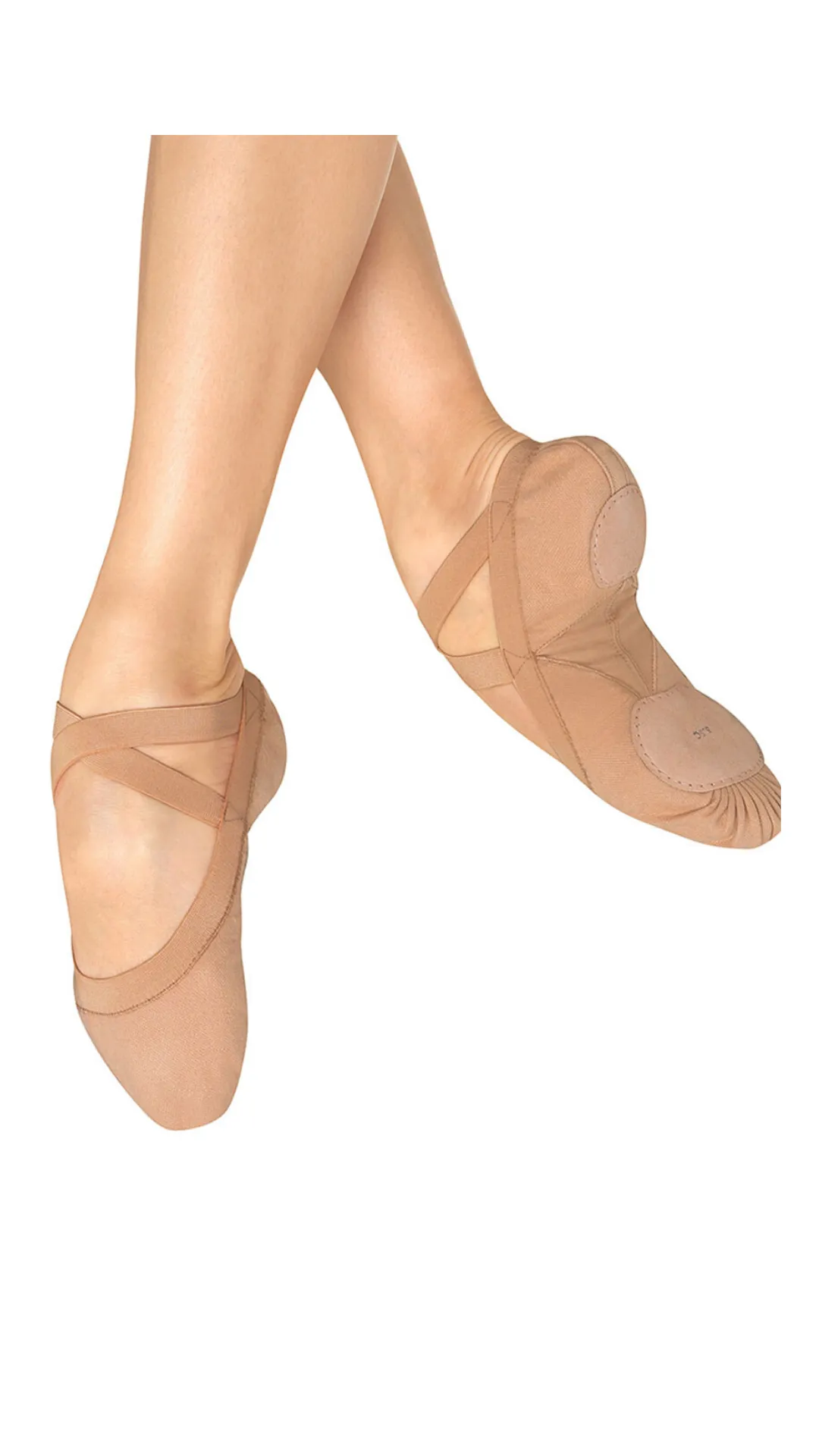 Pro Elastic Canvas Split-Sole Ballet Shoes S0621L-Adult