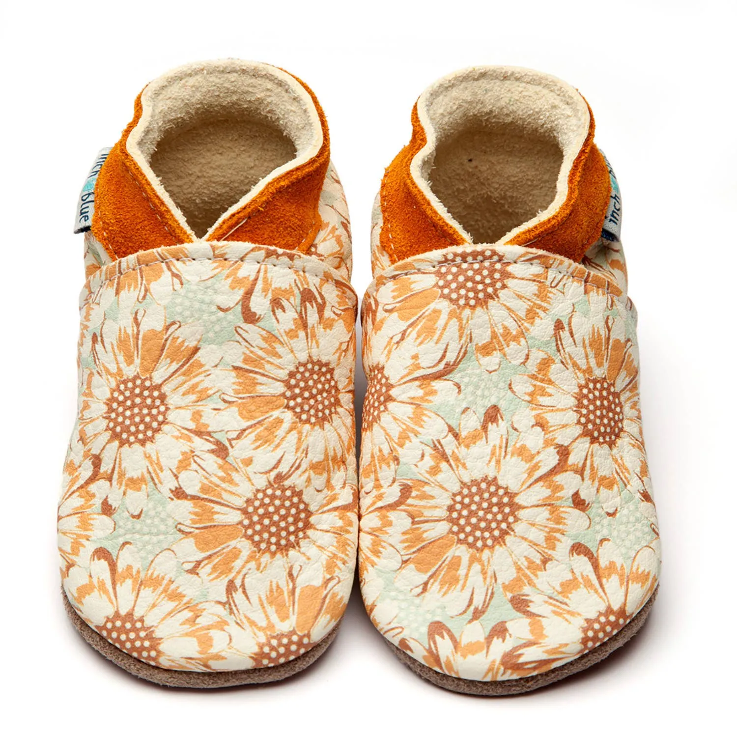 Sunflower Leather Baby Moccs - Shoes