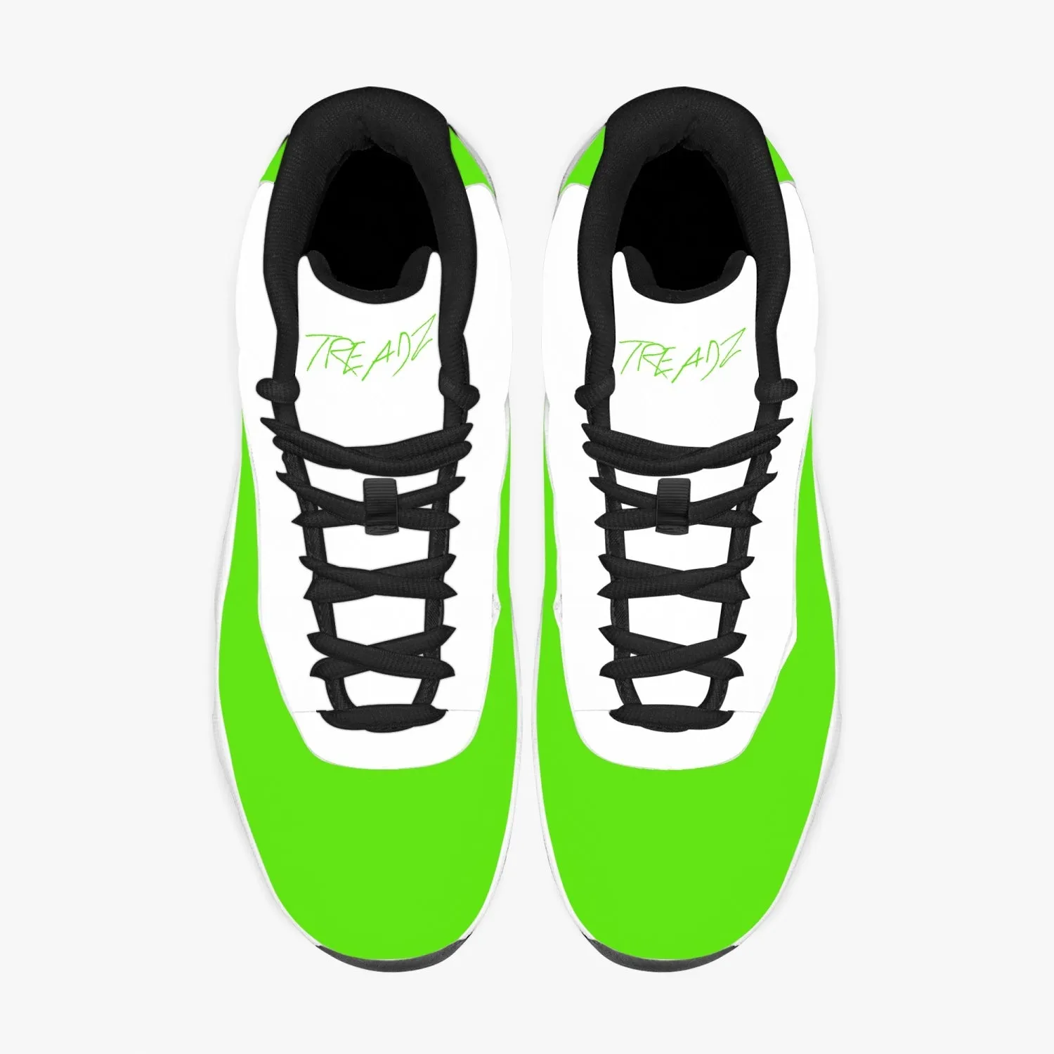 TREADZ Victory Green Basketball Sneakers