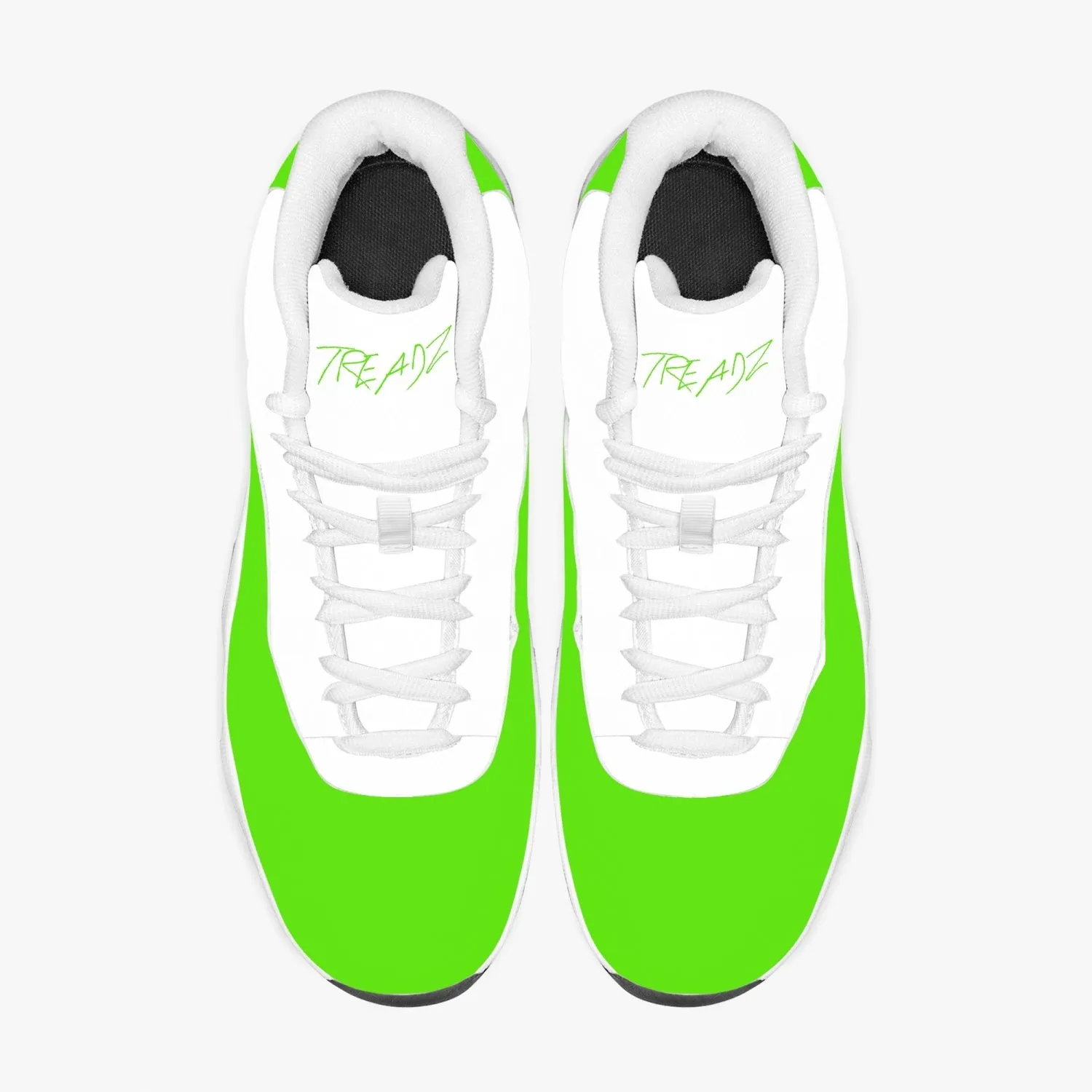 TREADZ Victory Green Basketball Sneakers