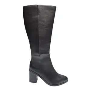 Vapor Block Heel Knee High Boots