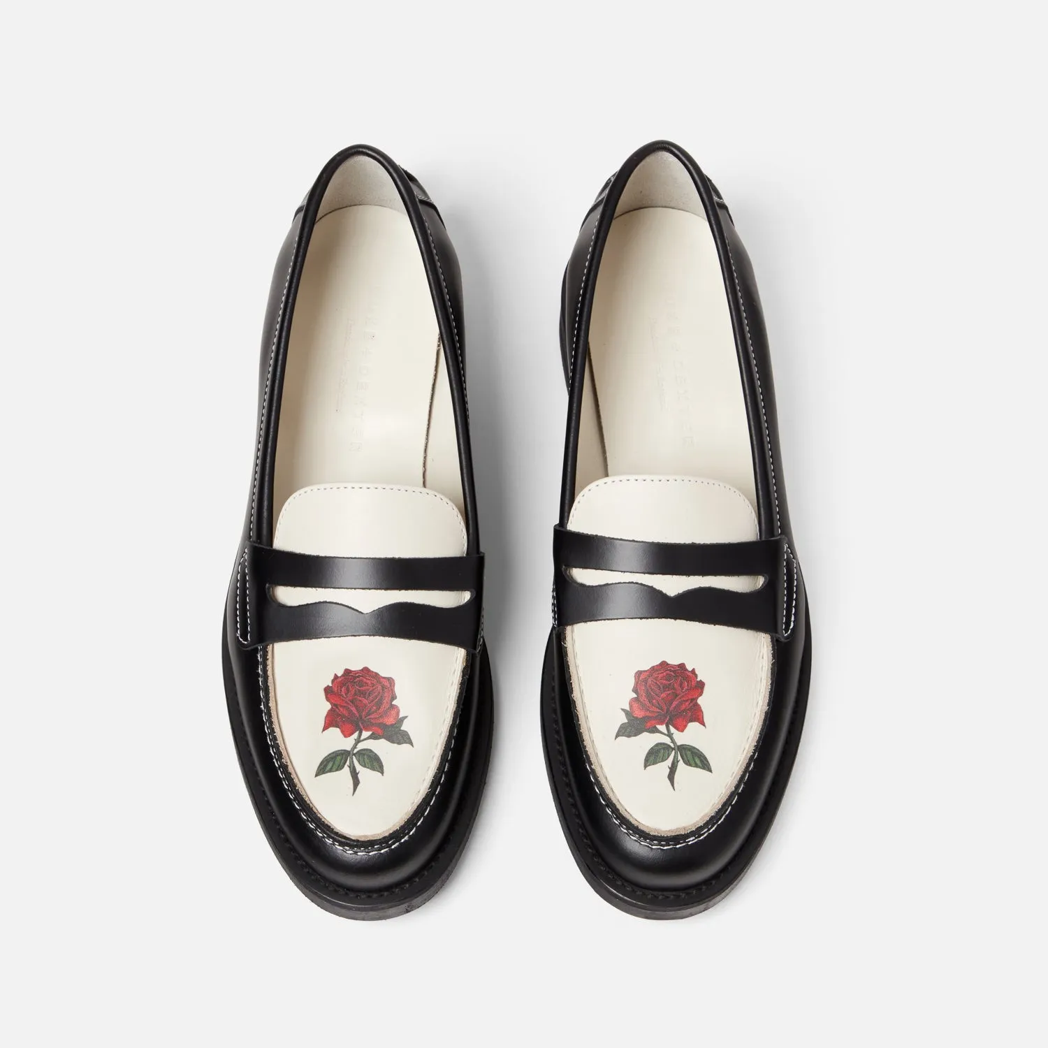 Wilde Red Rose Penny Loafer - Women's