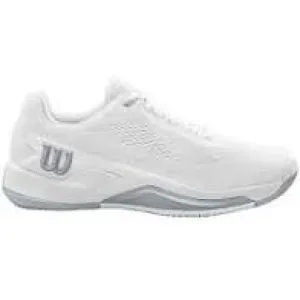 Wilson Men's Rush Pro 4.0 Tennis Shoes White/White/Pearl Blue