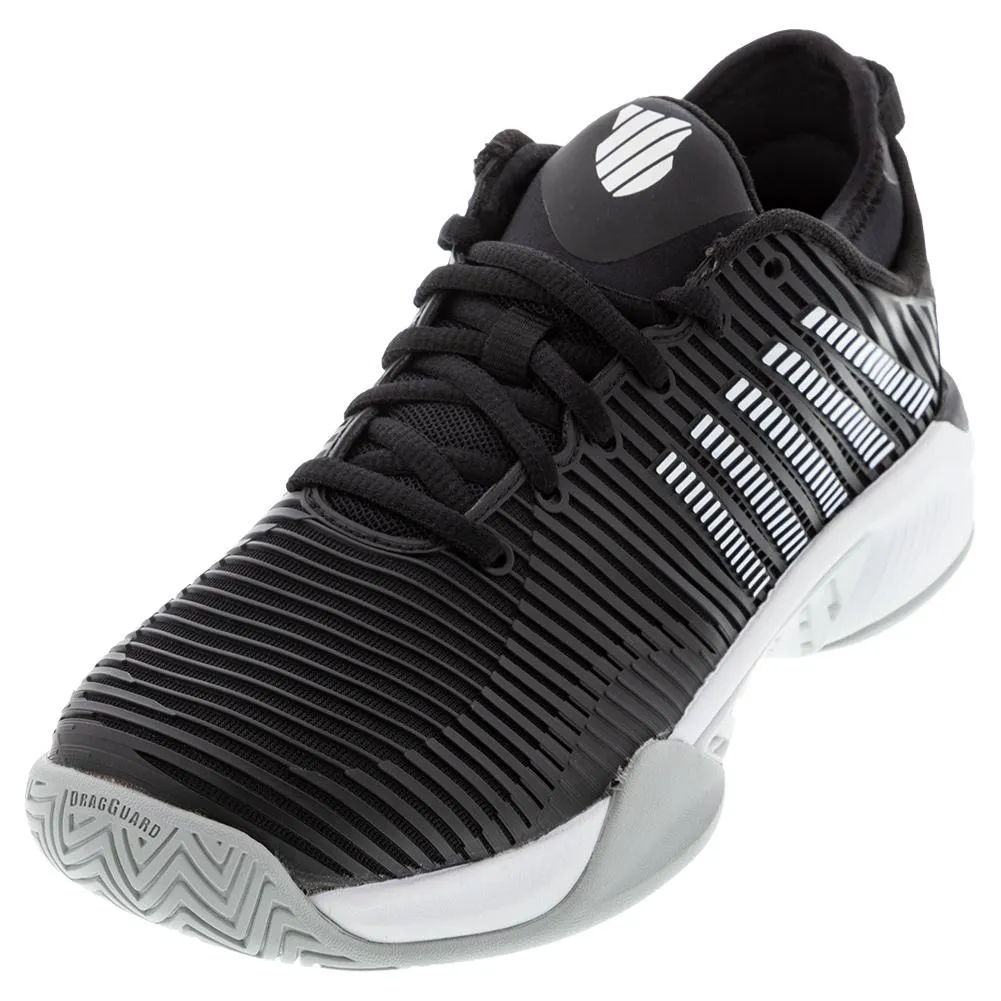 Women's Hypercourt Supreme Tennis Shoes Black and White